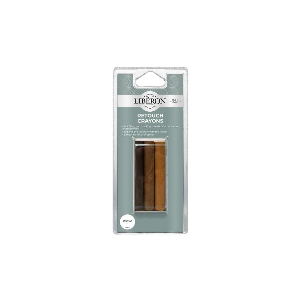 Liberon Retouch Crayons Walnut (3 Pack)