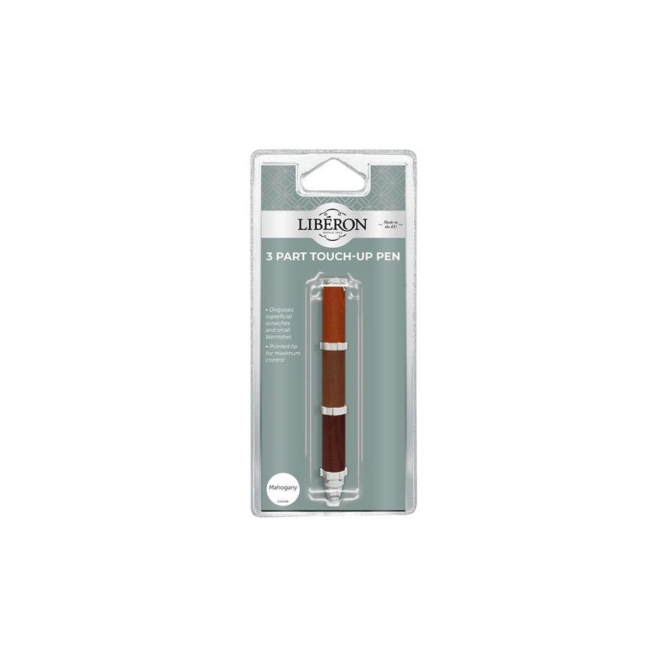 Liberon 3 Part Touch-Up Pen Mahogany