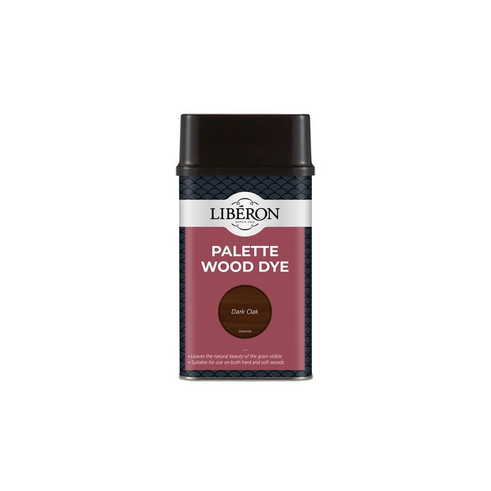 Liberon Palette Wood Dye Dark Oak 500ml