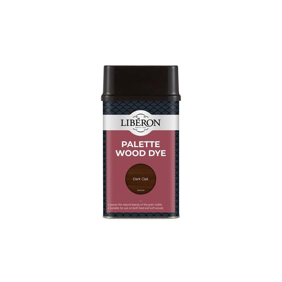 Liberon Palette Wood Dye Dark Oak 500ml