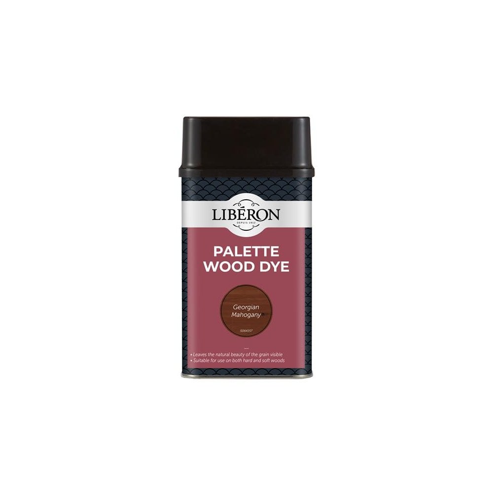 Liberon Palette Wood Dye Georgian Mahogany 500ml