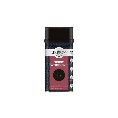 Liberon Spirit Wood Dye Ebony 250ml