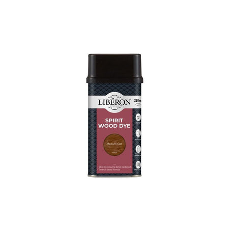 Liberon Spirit Wood Dye Medium Oak 250ml