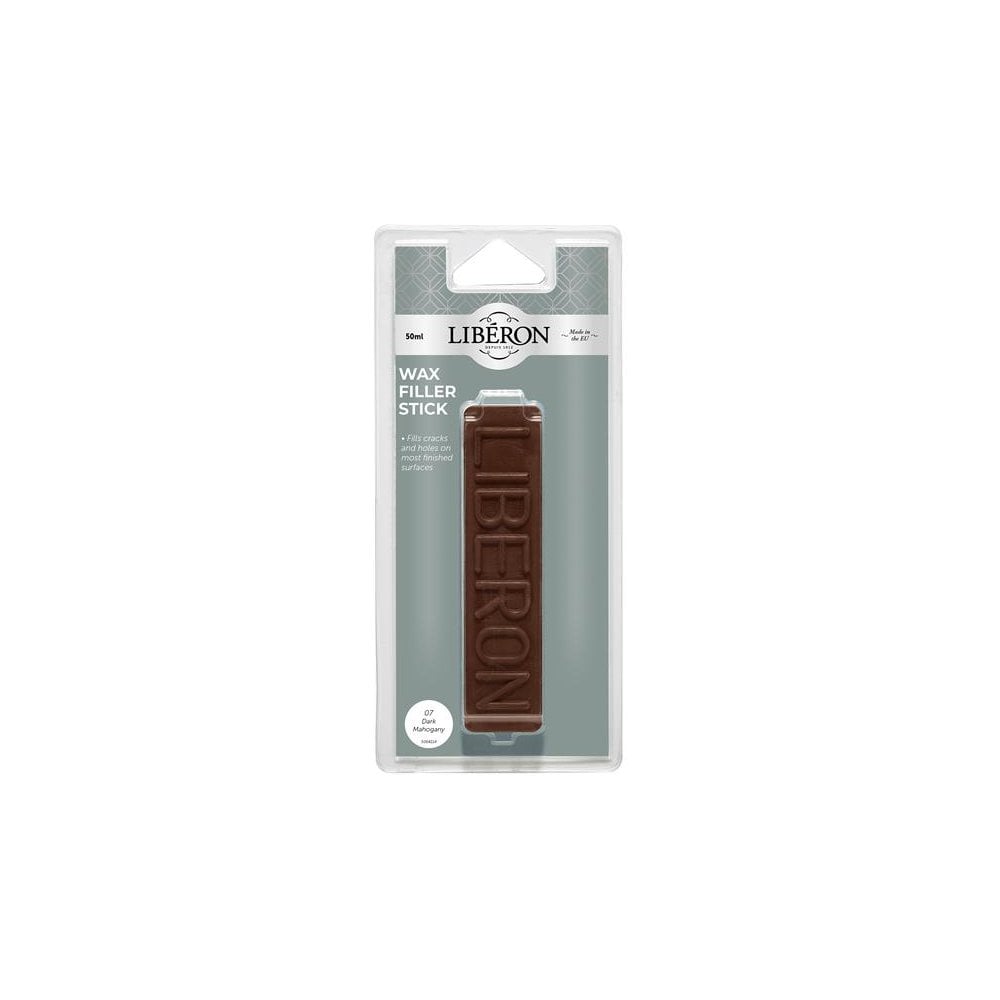 Liberon Wax Filler Stick 07 Dark Mahogany 50g
