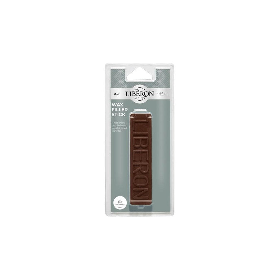 Liberon Wax Filler Stick 07 Dark Mahogany 50g
