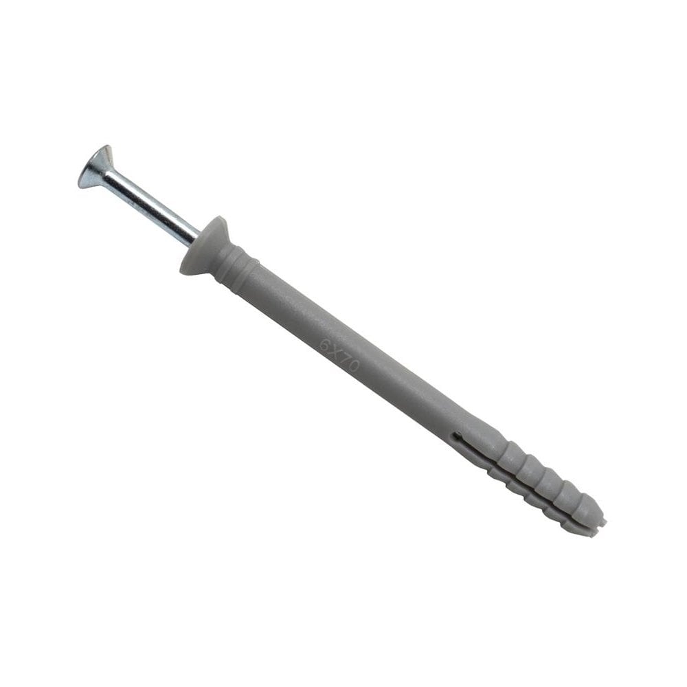 MASONMATE® Nylon Hammer-In Fixing 6 x 70mm (100)