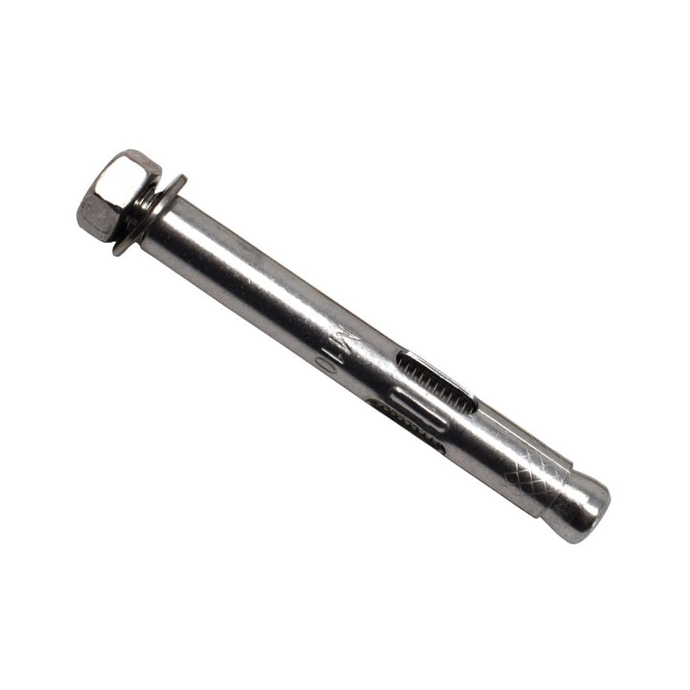 MASONMATE® Stainless Steel Hex Nut Sleeve Anchor M10 x 77mm (50)