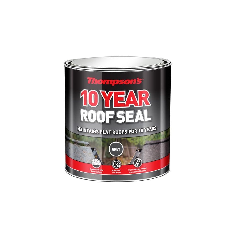 Ronseal Thompson's 10 Year Roof Seal Grey 1 litre