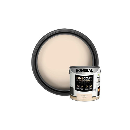 Ronseal One Coat Everywhere Interior Soft Sand Matt 2.5 litre