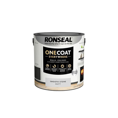 Ronseal One Coat Everywhere Interior Smooth Stone Matt 2.5 litre