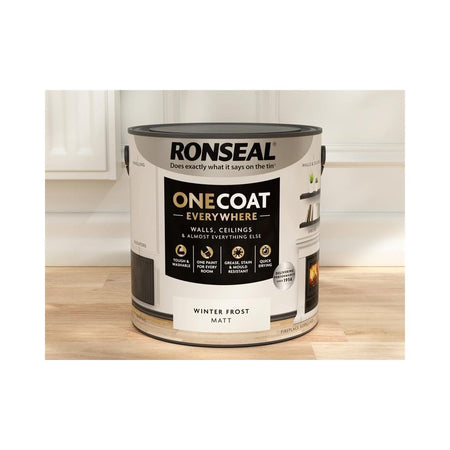 Ronseal One Coat Everywhere Interior Winter Frost Matt 2.5 litre