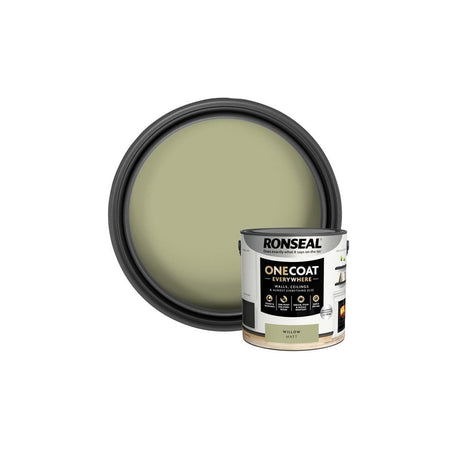 Ronseal One Coat Everywhere Interior Willow Matt 2.5 litre