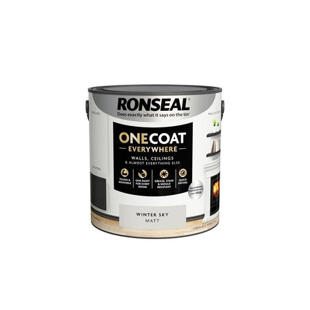 Ronseal One Coat Everywhere Interior Winter Sky Matt 2.5 litre