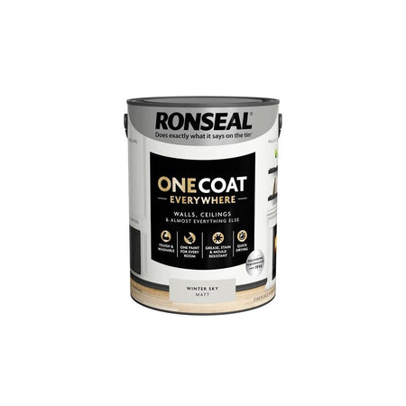 Ronseal One Coat Everywhere Interior Winter Sky Matt 5 litre