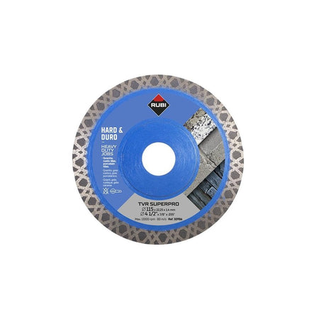 RUBI TILING TOOLS TVR115 TVR SUPERPRO Diamond Blade 115mm