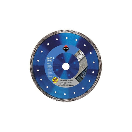 RUBI TILING TOOLS TVA 115 SUPERPRO Turbo Viper Diamond Blade 115mm