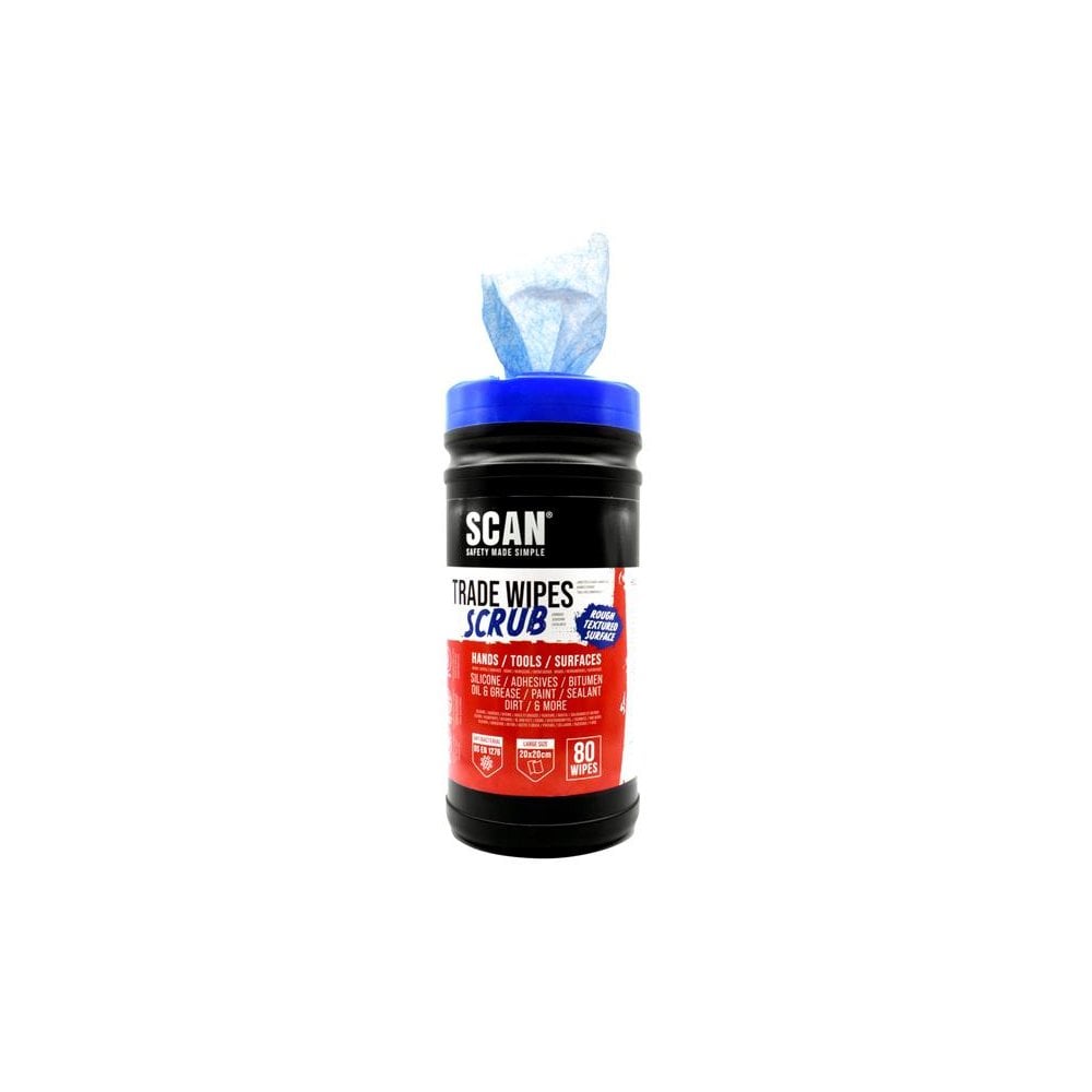 Scan Scrub Wipes (Tub 80)