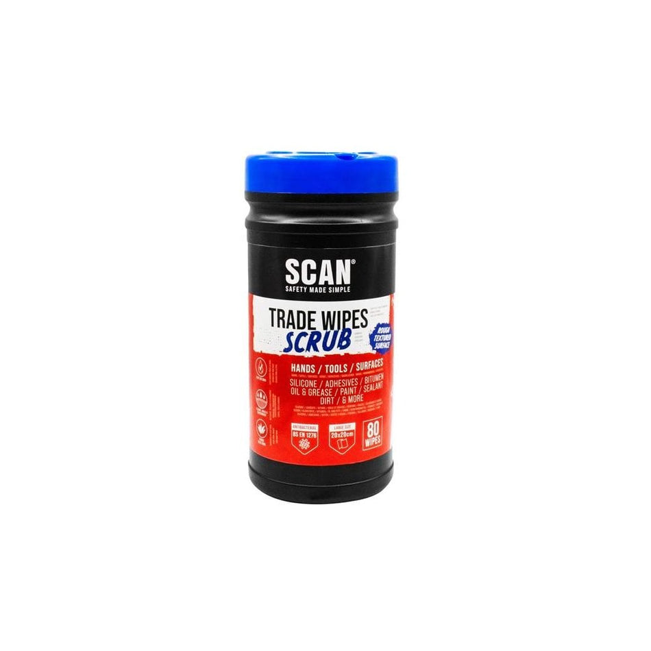 Scan Scrub Wipes (Tub 80)