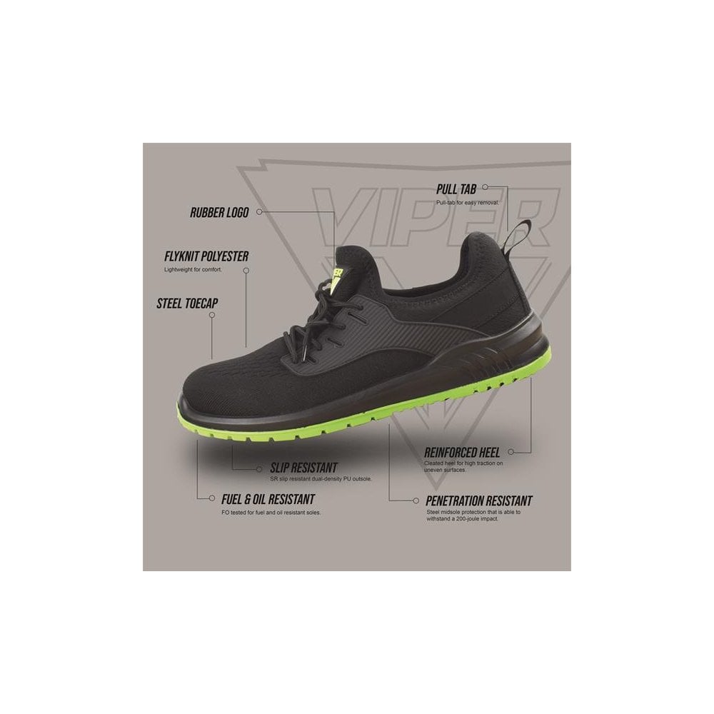 Scan Viper S1P Safety Trainers UK 12 EUR 47