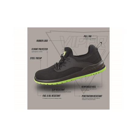 Scan Viper S1P Safety Trainers UK 8 EUR 42