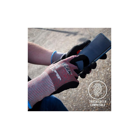 Scan Nitrile Palm Cut F Gloves - XXL (Size 11)
