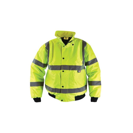 Scan Hi-Vis Yellow Bomber Jacket - XL (48in)