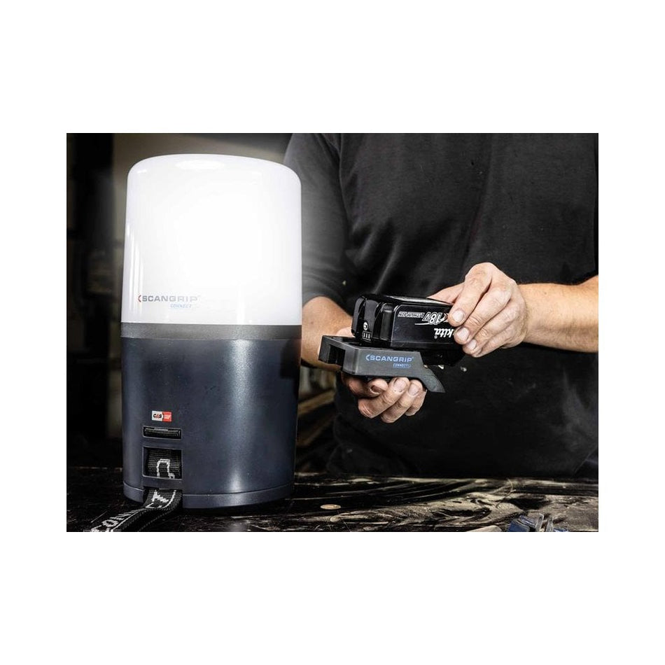 SCANGRIP® AREA 6 CONNECT 360° Work Light 18V Bare Unit