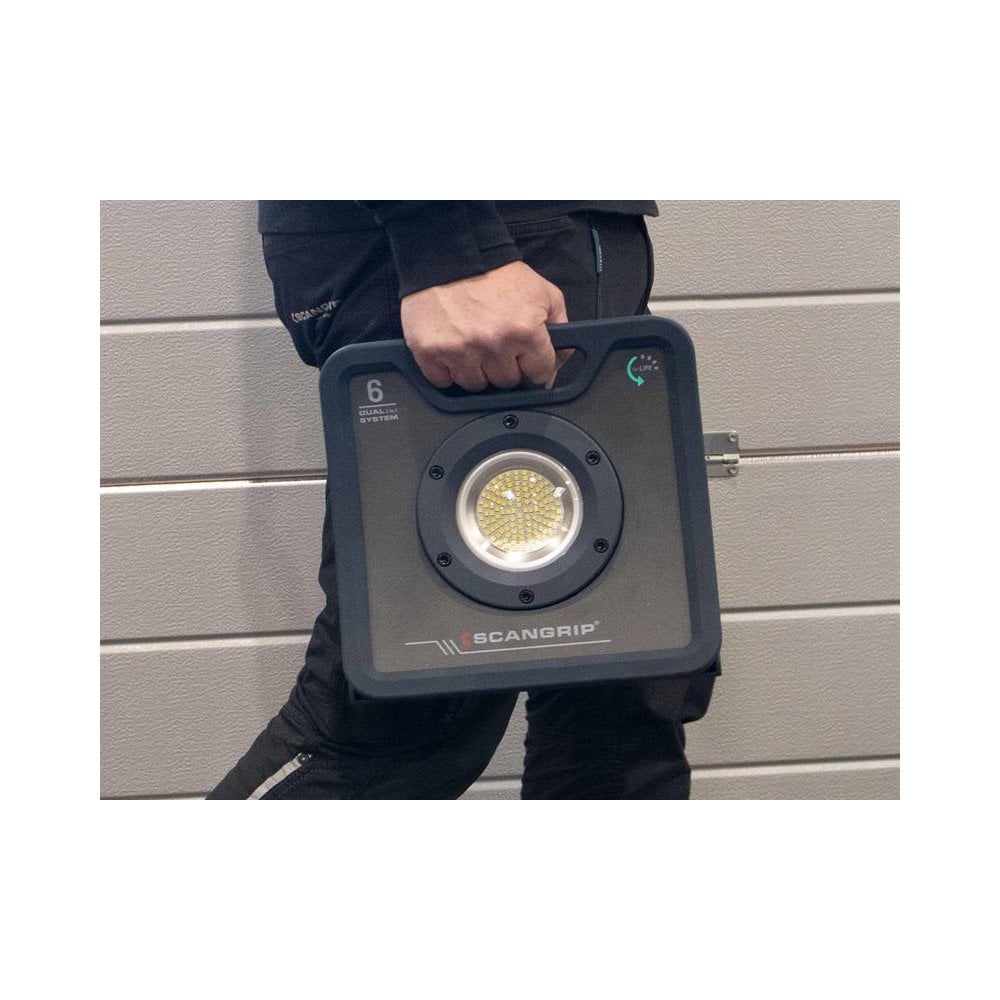 SCANGRIP® NOVA 6 C+R DUAL Work Light 6000 Lumens