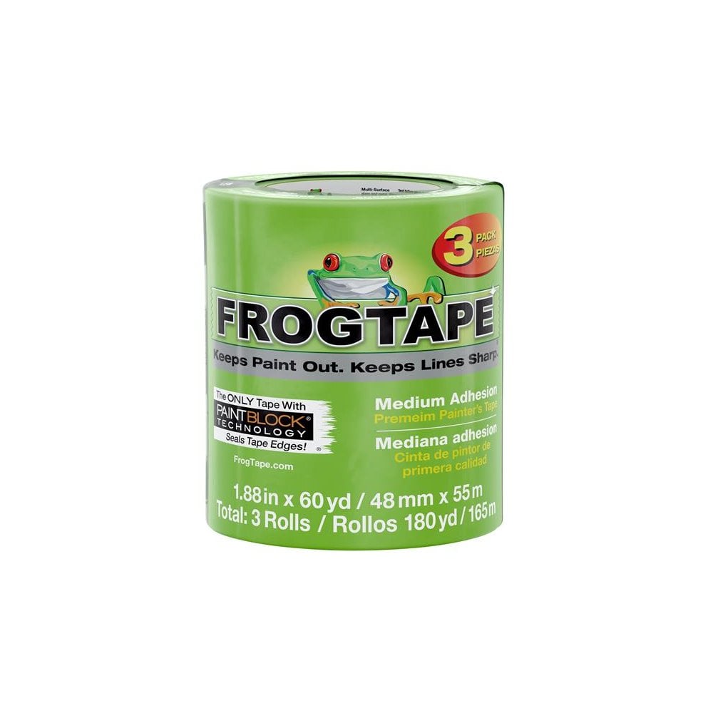 Shurtape FrogTape® Multi-Surface Masking Tape 48mm x 55m (3 Pack)