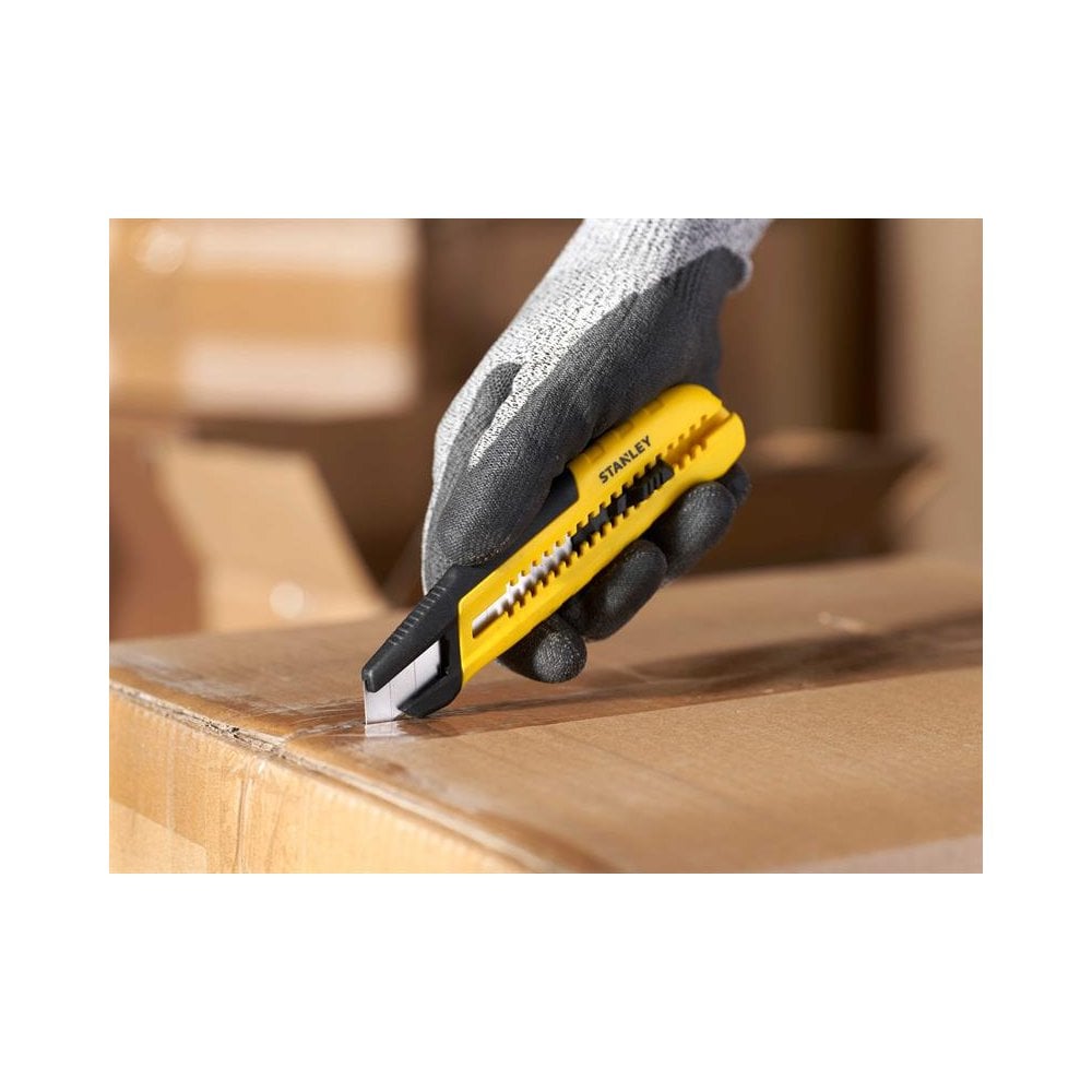 STANLEY® Hand Tools Slide Snap-Off Knife with Blade Breaker 18mm