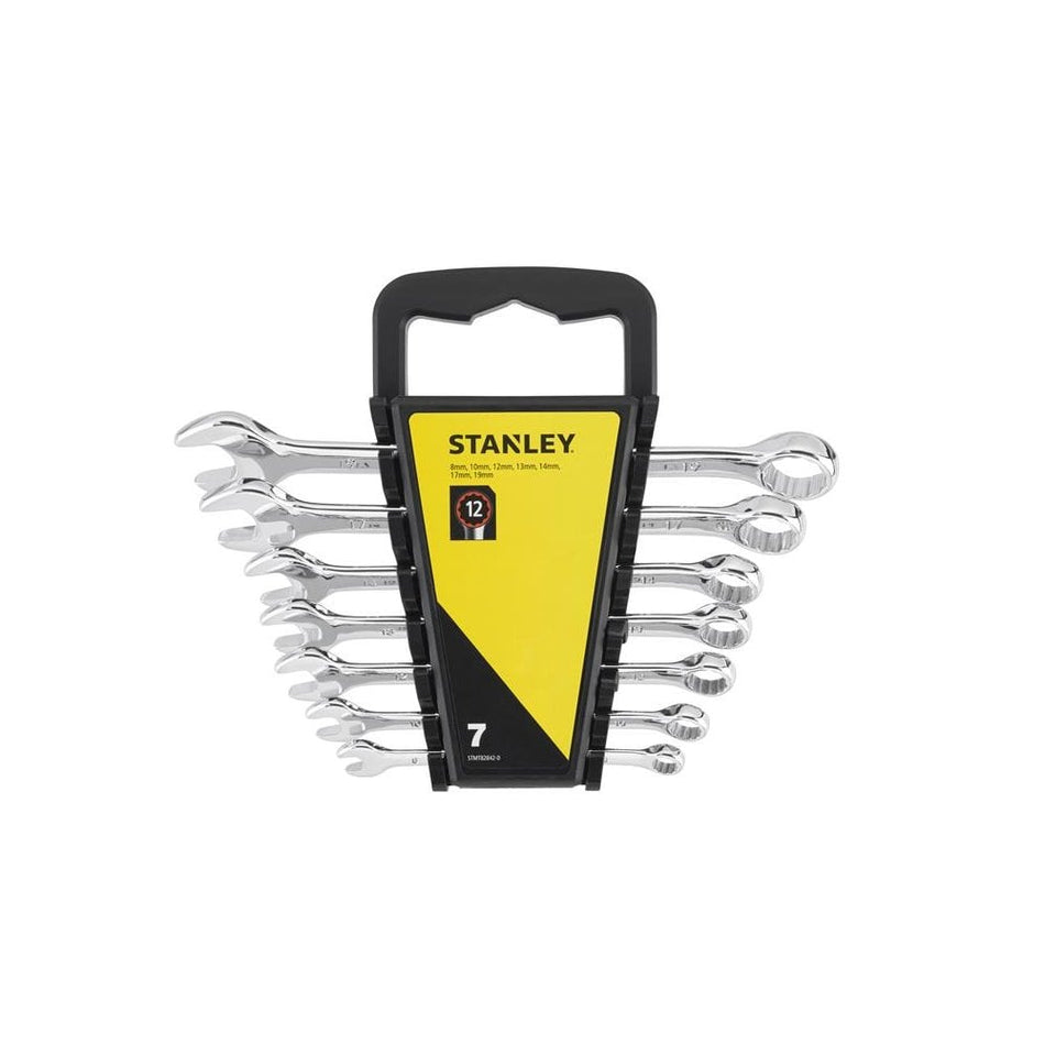 STANLEY® Hand Tools Combination Wrench Set, 7 Piece