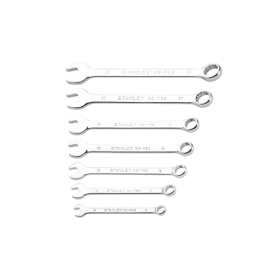 STANLEY® Hand Tools Combination Wrench Set, 7 Piece