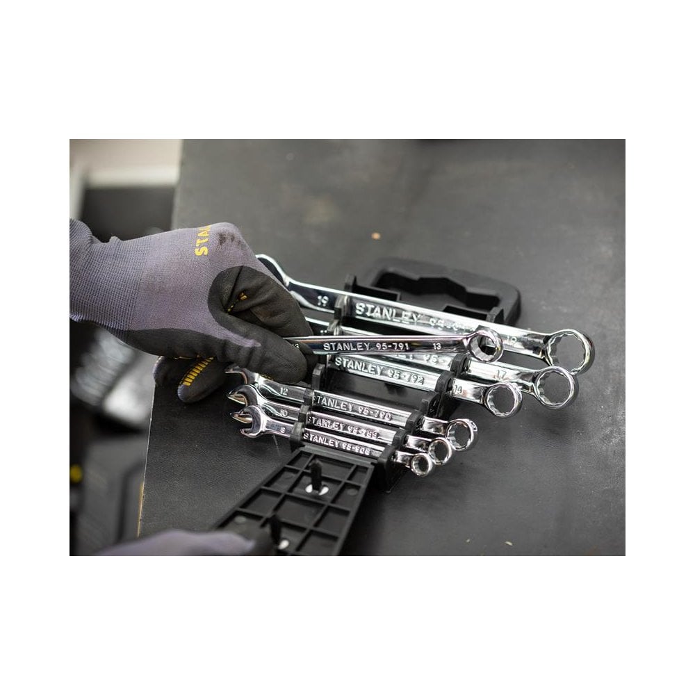 STANLEY® Hand Tools Combination Wrench Set, 7 Piece