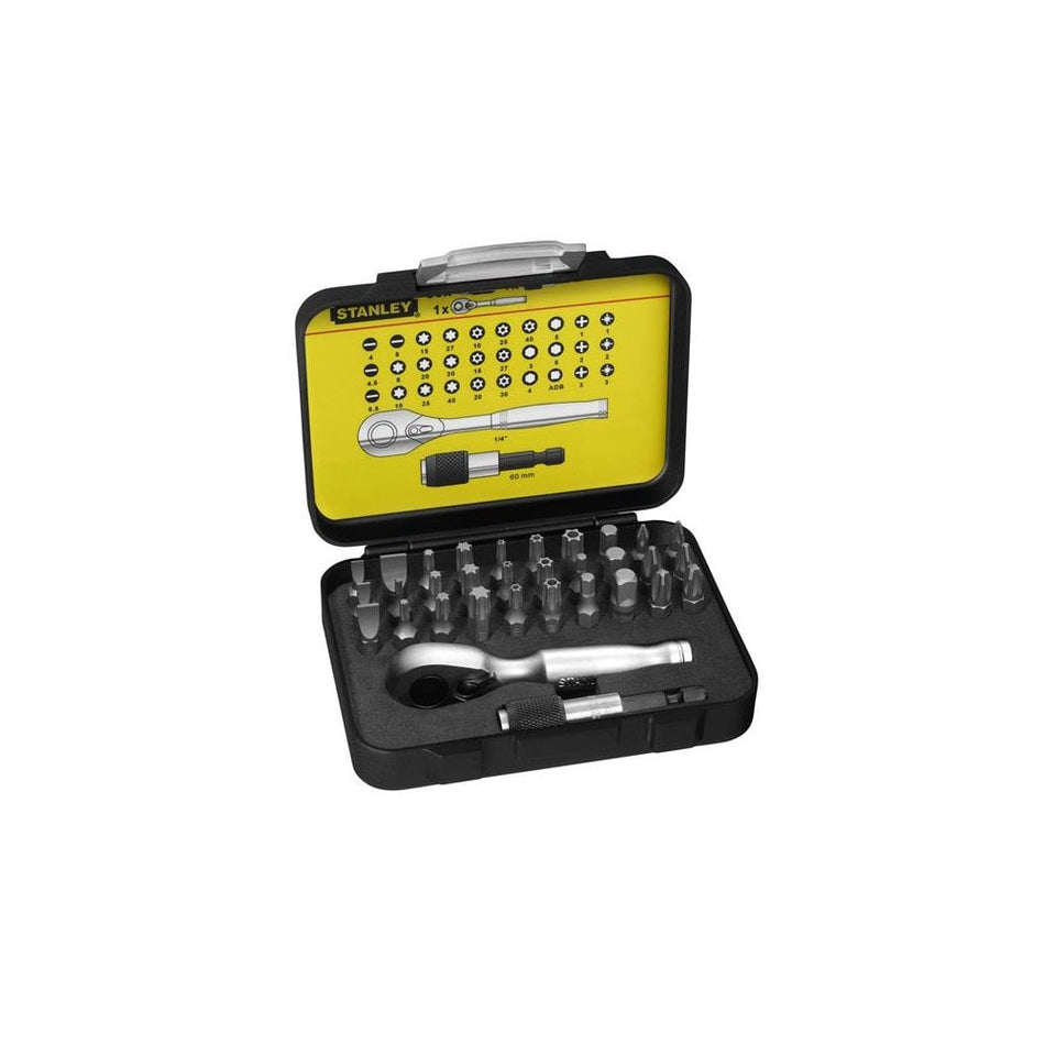 STANLEY® Hand Tools FatMax® Bit & Ratchet Set, 32 Piece