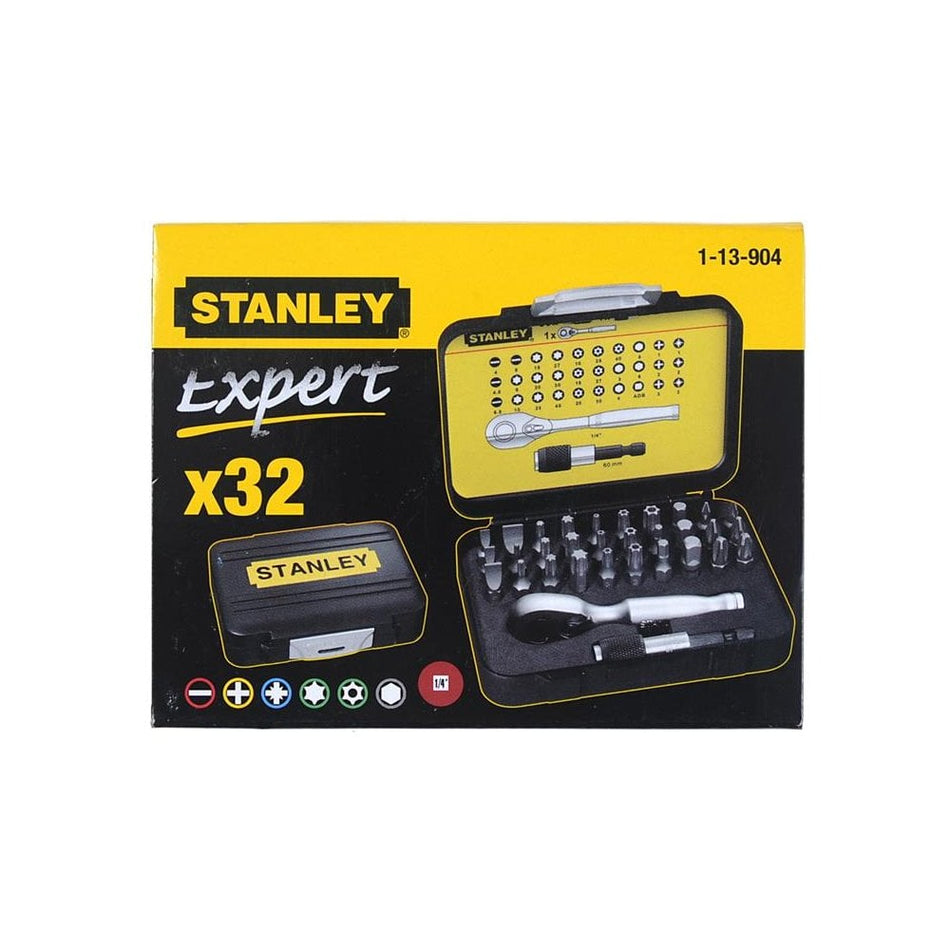 STANLEY® Hand Tools FatMax® Bit & Ratchet Set, 32 Piece