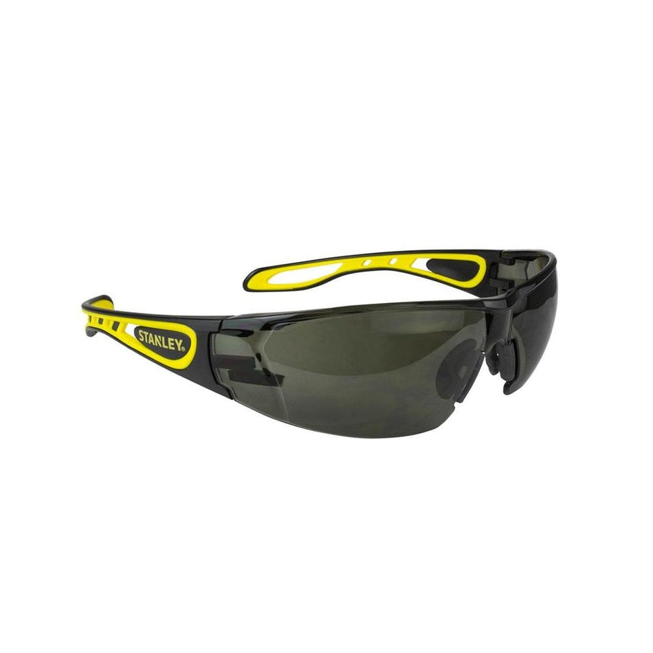 STANLEY® Hand Tools Wrap Around Safety Glasses - Smoke