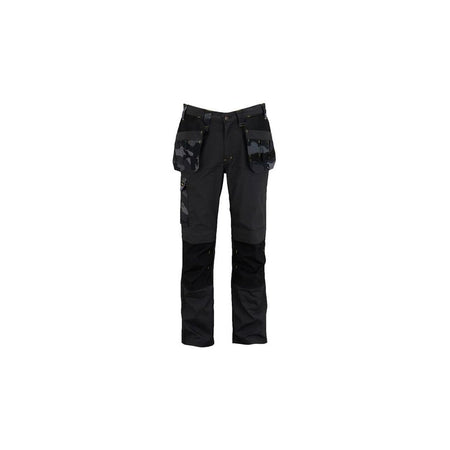 STANLEY® Clothing Dixon Slim Fit Trousers Black Camouflage Waist 32in Leg R