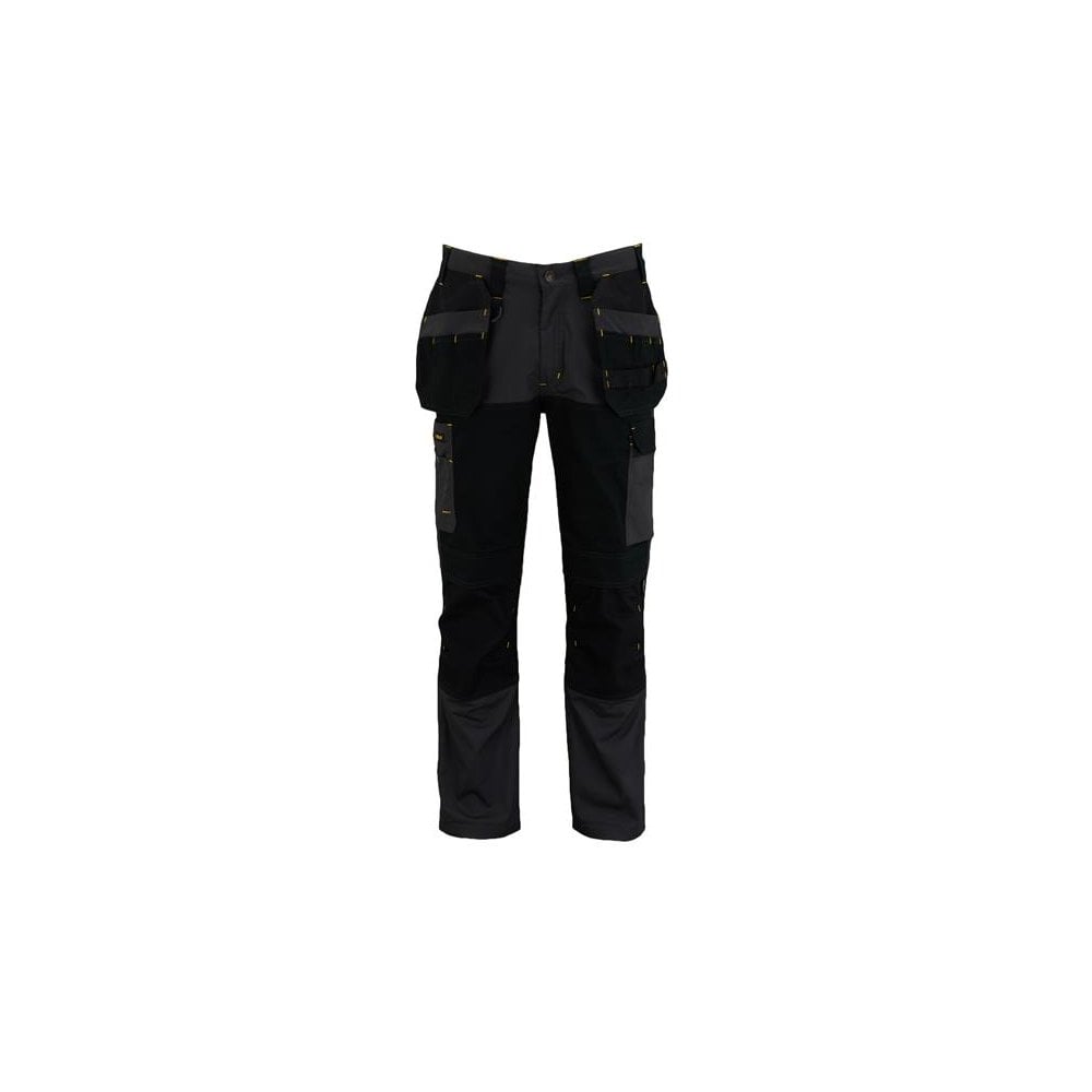 STANLEY® Clothing Dixon Slim Fit Trousers Grey/Black Waist 32in Leg R