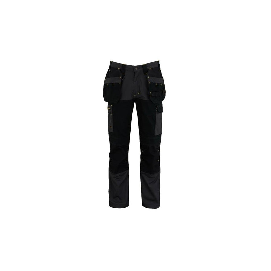 STANLEY® Clothing Dixon Slim Fit Trousers Grey/Black Waist 32in Leg R