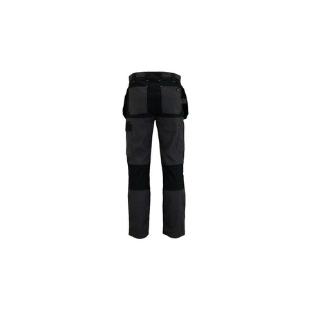 STANLEY® Clothing Dixon Slim Fit Trousers Grey/Black Waist 34in Leg R