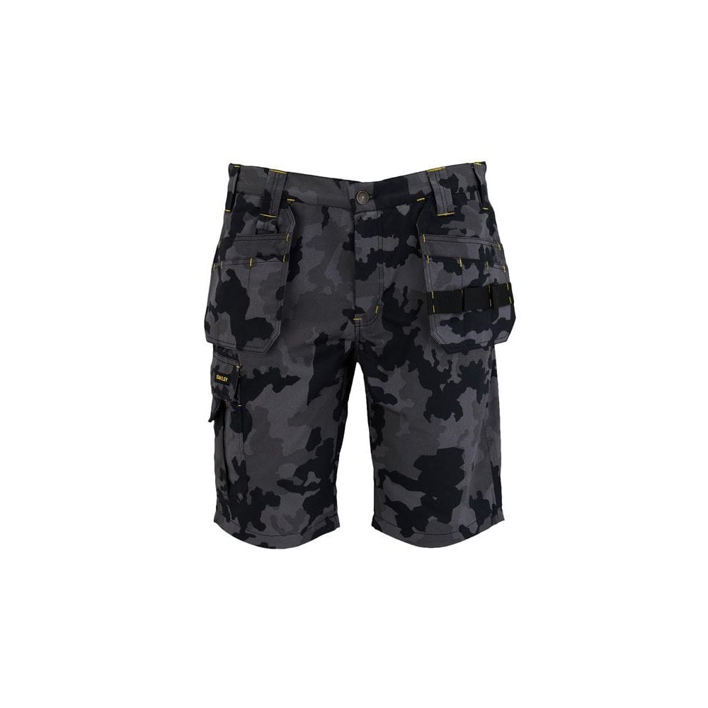 STANLEY® Clothing Hanley Holster Shorts Black Camouflage Waist 32in