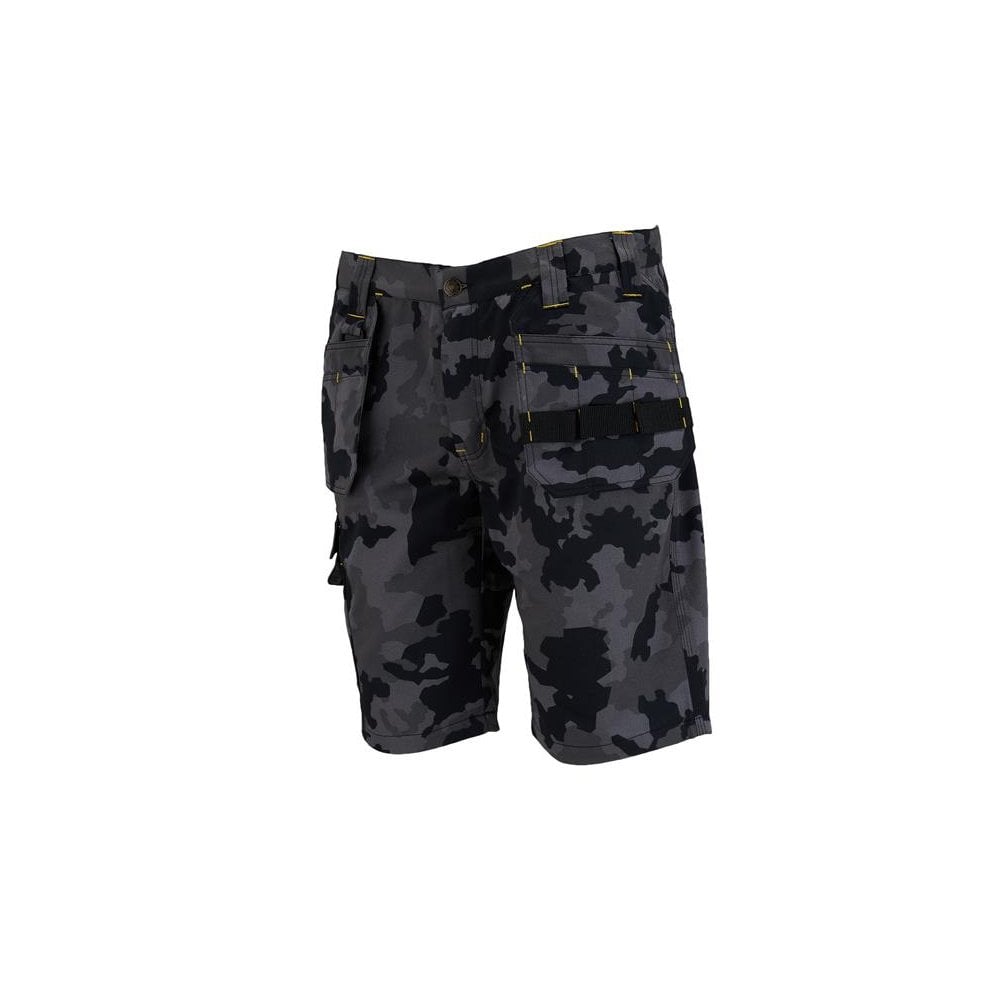 STANLEY® Clothing Hanley Holster Shorts Black Camouflage Waist 36in