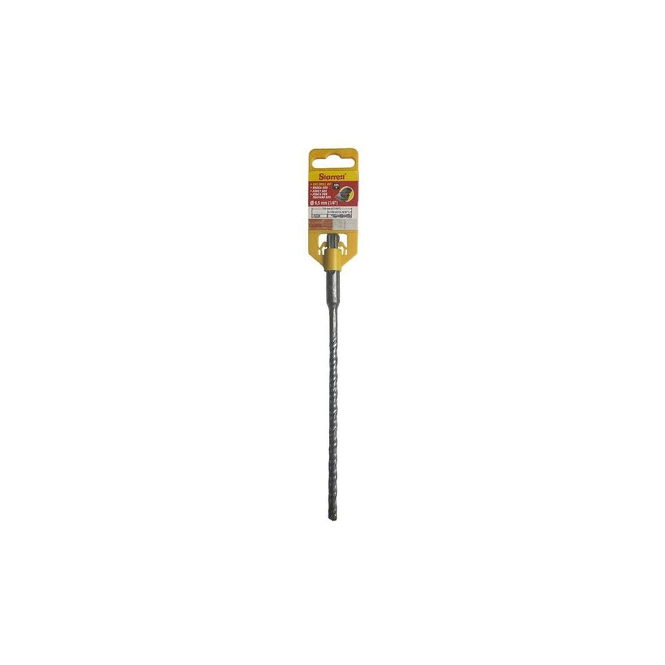 Starrett SDS Plus 2 Point Drill Bit 6.5 x 210mm
