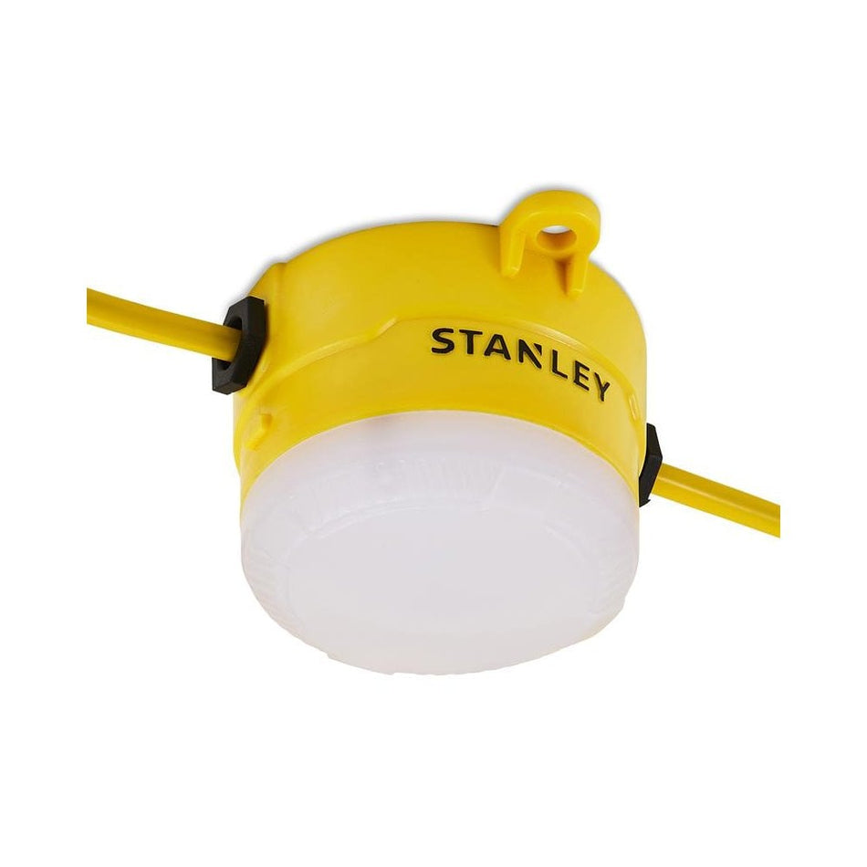 STANLEY® Lighting Interconnectable Festoon Kit 8 LED Bulbs 240V 16.5m
