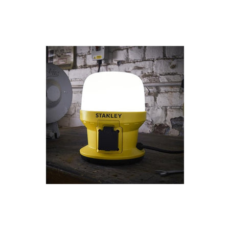 STANLEY® Lighting Magnetic Globe Light with Outlet Socket 2600 Lumens