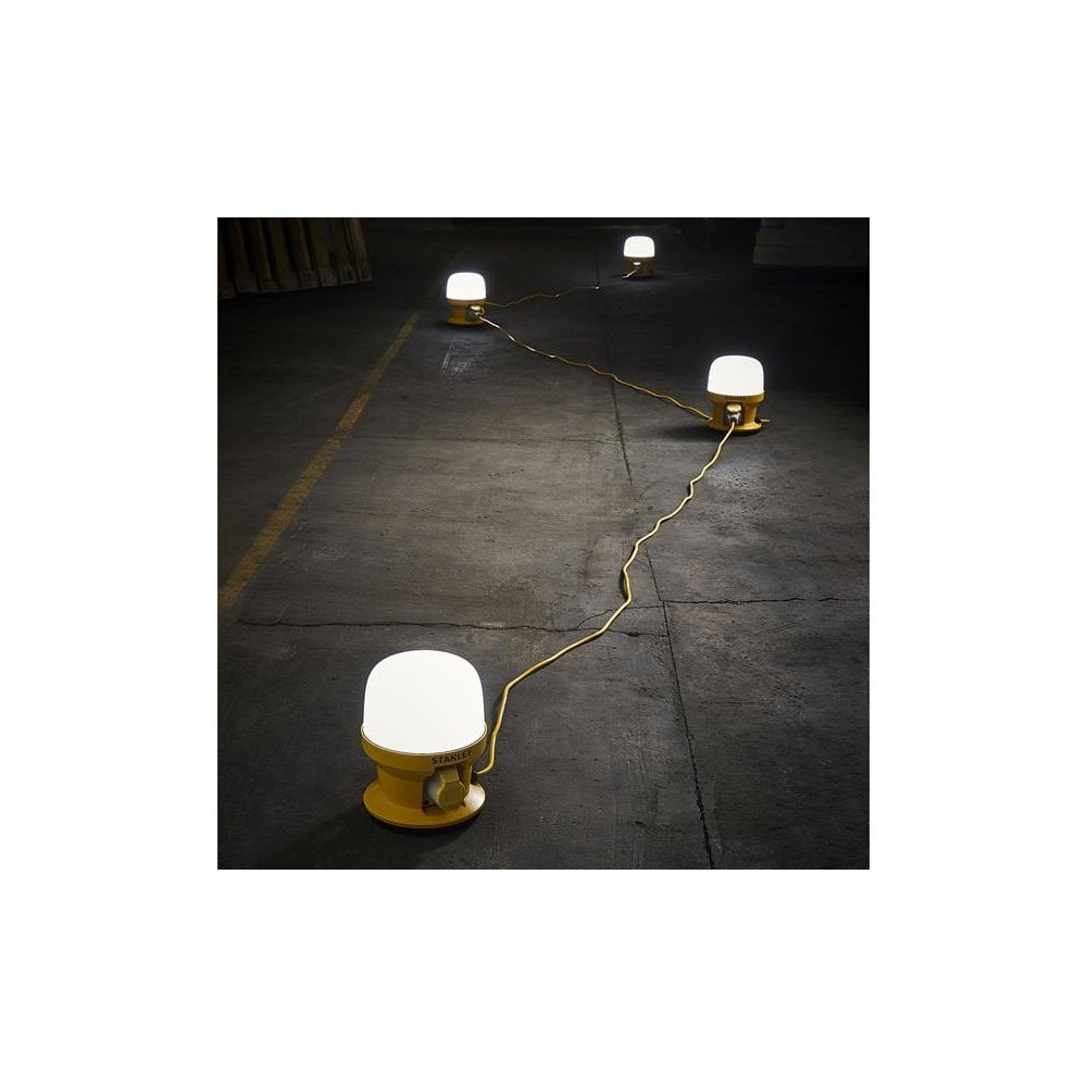 STANLEY® Lighting Magnetic Globe Light with Outlet Socket 2600 Lumens