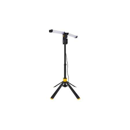 STANLEY® Lighting Area Tower Light with Outlet Socket 8000 Lumens