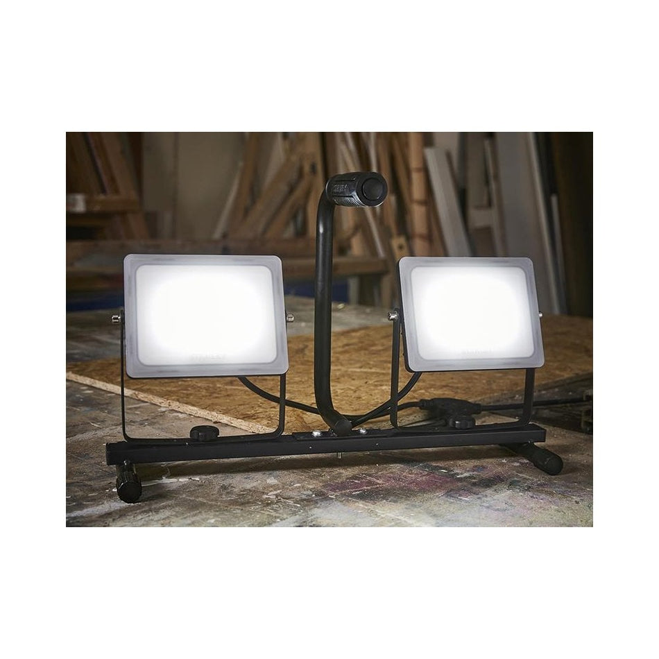 STANLEY® Lighting Twin Worklight 5400 Lumens