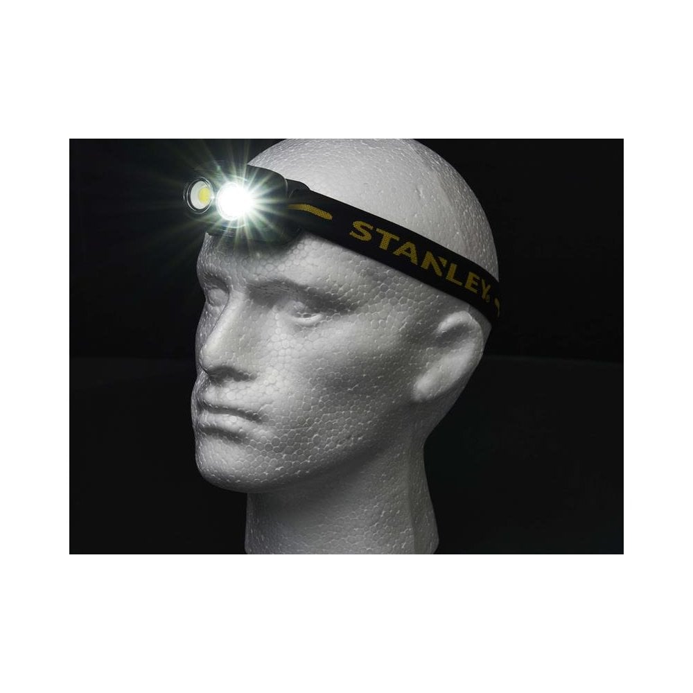 STANLEY® Lighting Rechargeable Head Torch 650 Lumens