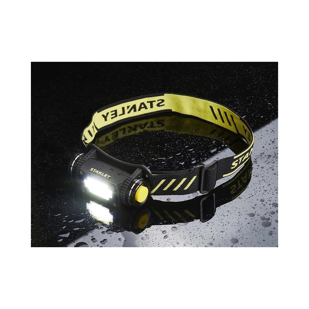 STANLEY® Lighting Magnetic Head Torch 300 Lumens